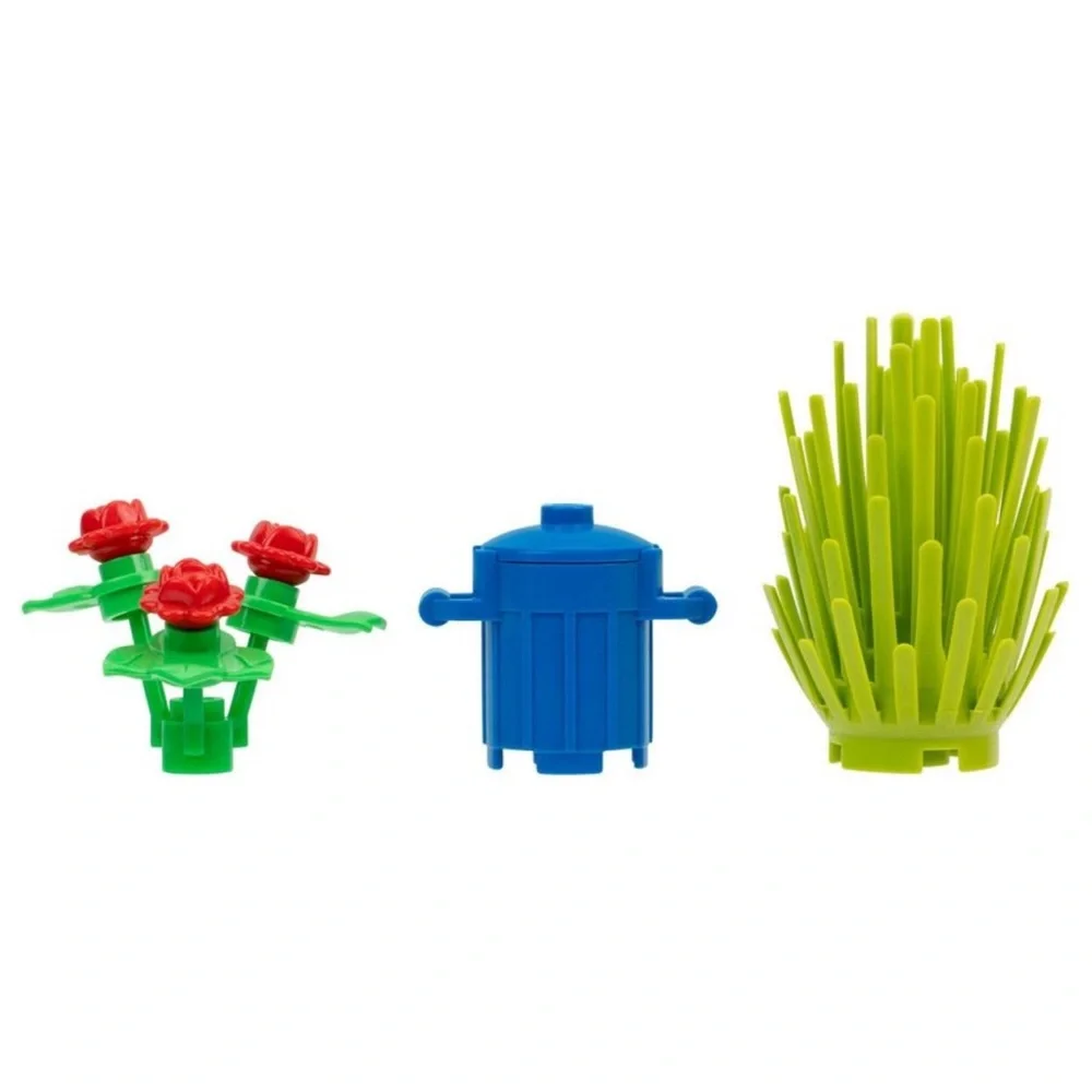 BLDR Forest Pack Accessory Set: Creative Thinking Toy Building Components, ABS